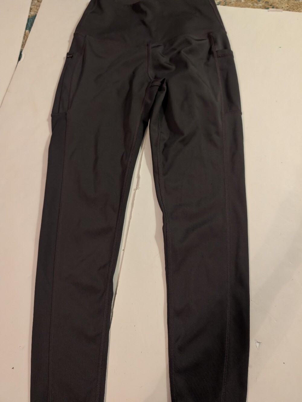 Womens Black Performance Jogger Pants Small